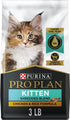 Purina Pro Plan Shredded Blend Chicken and Rice Kitten Formula Dry Cat Food - 3.5 Lbs - Case of 6