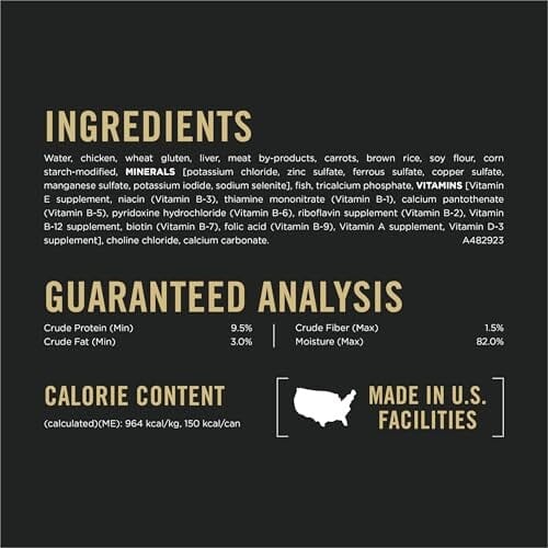 Purina Pro Plan Shredded Chicken and Carrots in Gravy Small-Breed Adult Canned Dog Food - 5.5 Oz - Case of 24