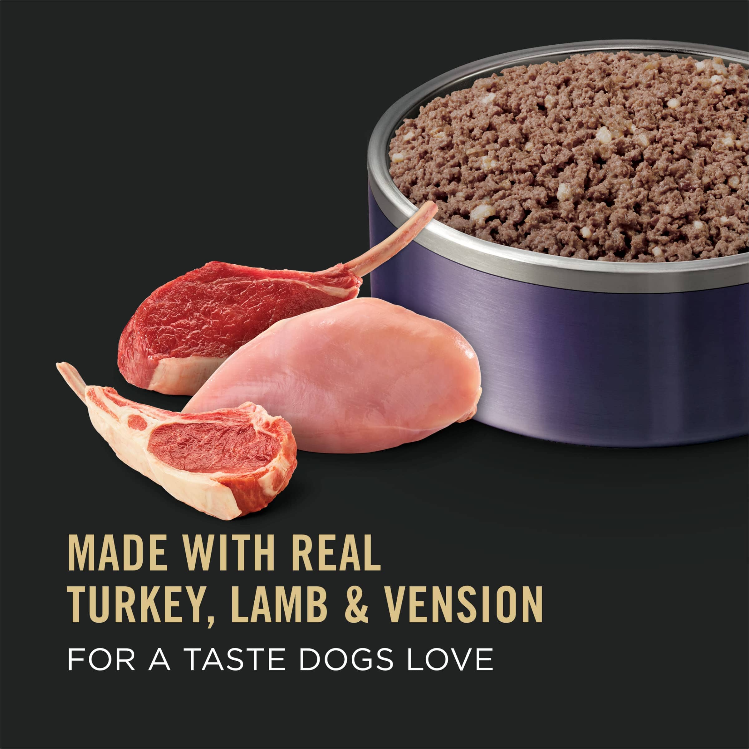 Purina Pro Plan Sport Classoc High-Protein Turkey Lamb and Venison Entrée Adult Canned Dog Food - 13 Oz - Case of 12