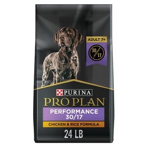 Purina Pro Plan Sport Performance 30/17 Chicken and Rice 7+ Senior Adult Dry Dog Food - 24 Lbs