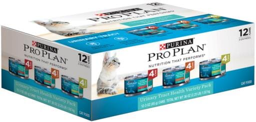 Purina Pro Plan Urinary Tract Health Variety Pack Canned Cat Food  