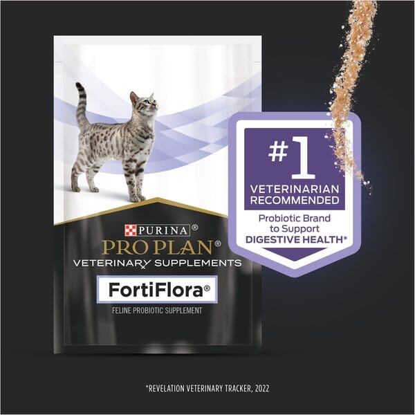 Purina Pro Plan Veterinary Diets Fortiflora Feline Probiotic Supplement