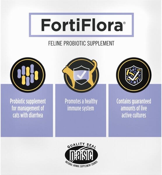 Purina Pro Plan Veterinary Diets Fortiflora Feline Probiotic Supplement