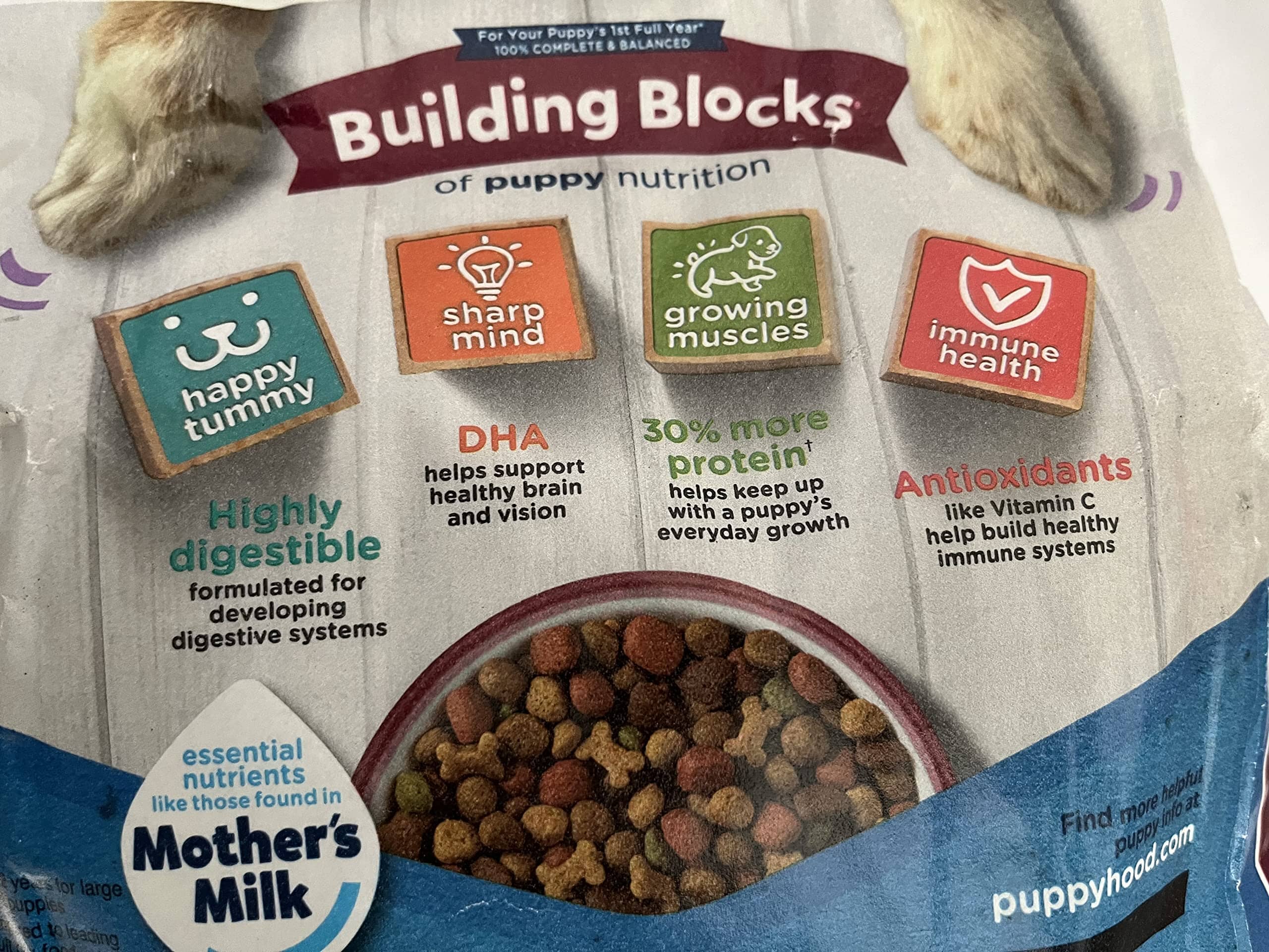 Purina Puppy Chow Complete High-Protein Chicken and Rice Puppy Dry Dog Food - 4 Lbs - Case of 4  