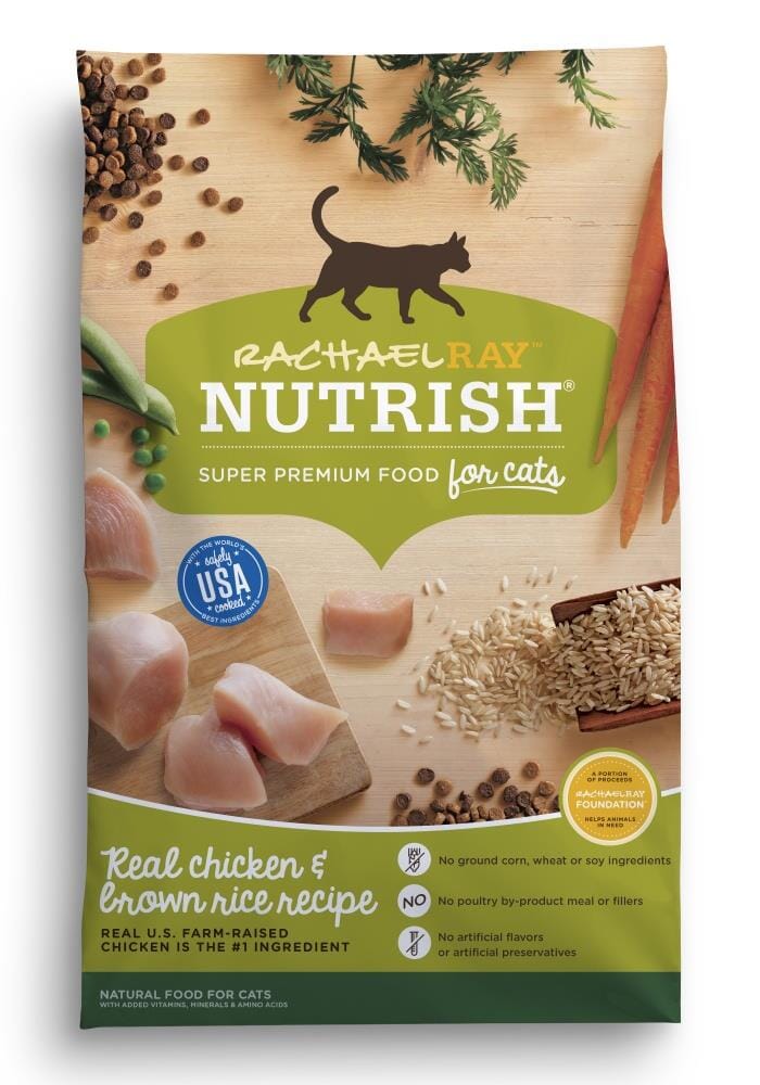 Rachael Ray Nutrish Natural Chicken & Brown Rice Recipe Dry Cat Food  