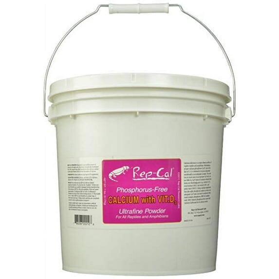 Re-Cal Phosphorous-Free Calcium with Vitamin-D3 Reptle and Amphibian Fine-Powdered Supplement - 7 Lbs Default Title