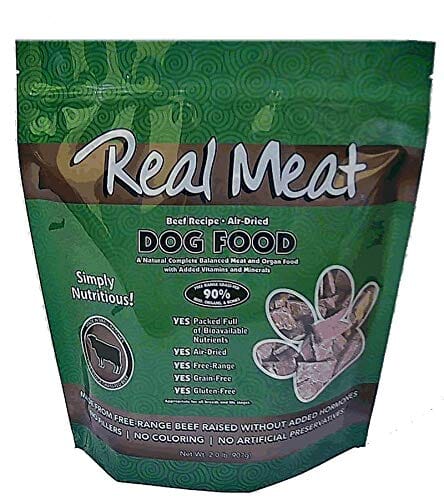 Real Meat Company Grain-Free Beef Air-Dried Dog Food