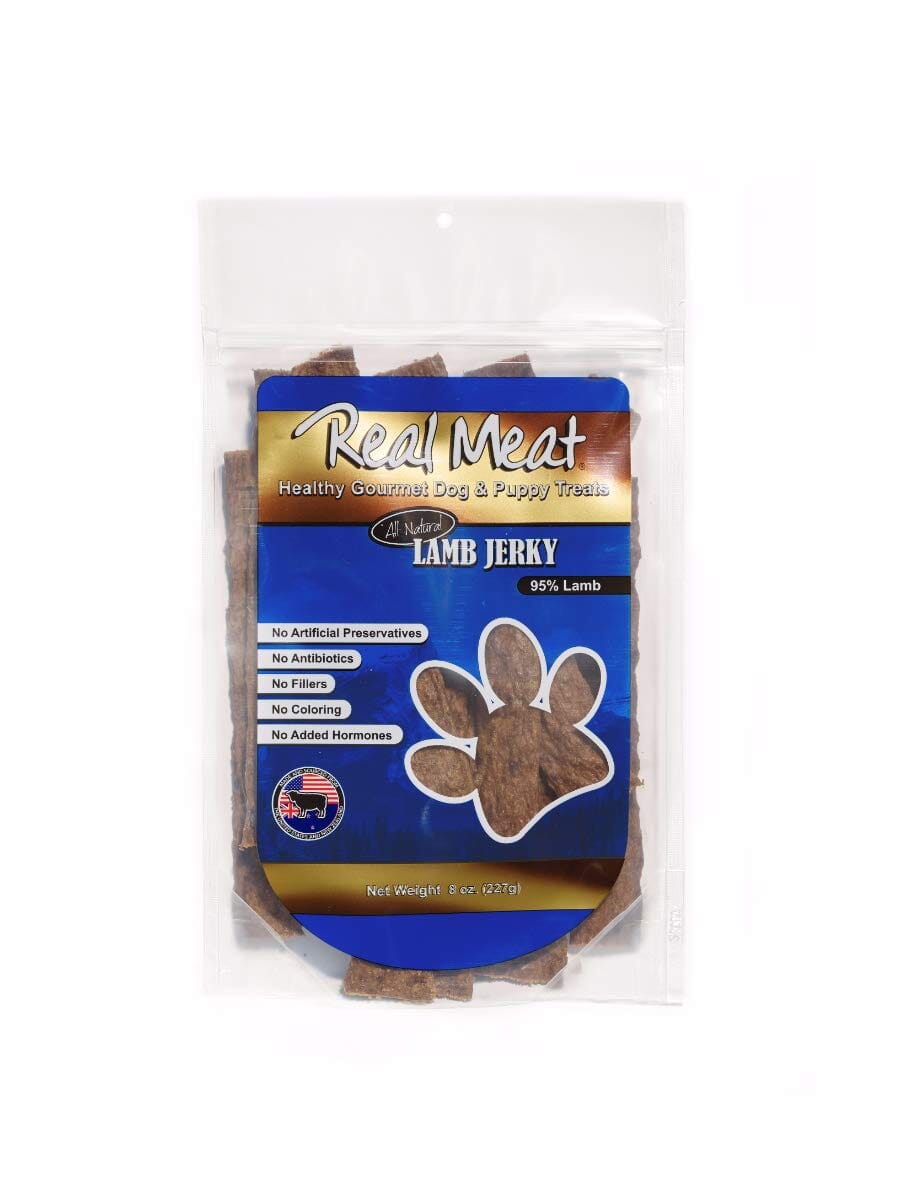 Real Meat Company Grain-Free Lamb Dog Jerky Treats  