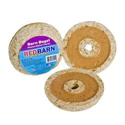 Red Barn BARN BAGEL Peanut Butter Natural Dog Chews - 30 Count