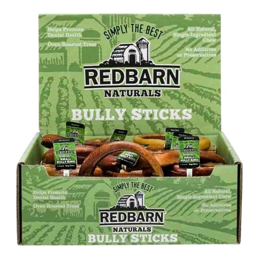 Red Barn Beef Bully Rings Natural Dog Chews - 35 Count
