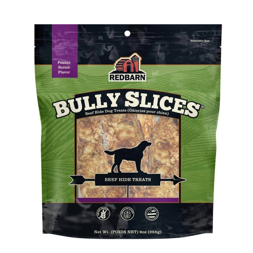 Red Barn Bully Slices Peanut Butter Natural Dog Chews - 6 lbs