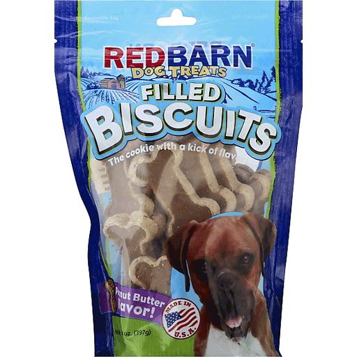 Red Barn Filled Bones Peanut Butter Natural Dog Chews - Small - 20 Count