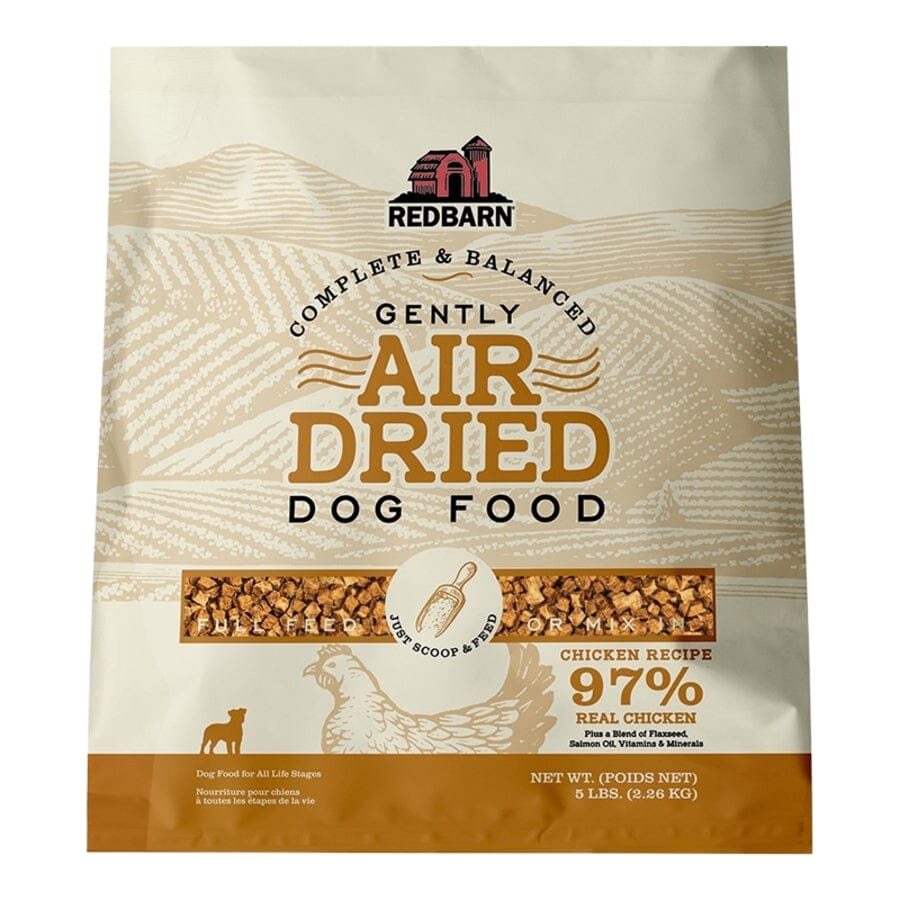 Red Barn Grain-Free Chicken Recipe Gently Air-Dried Dog Food or Topper