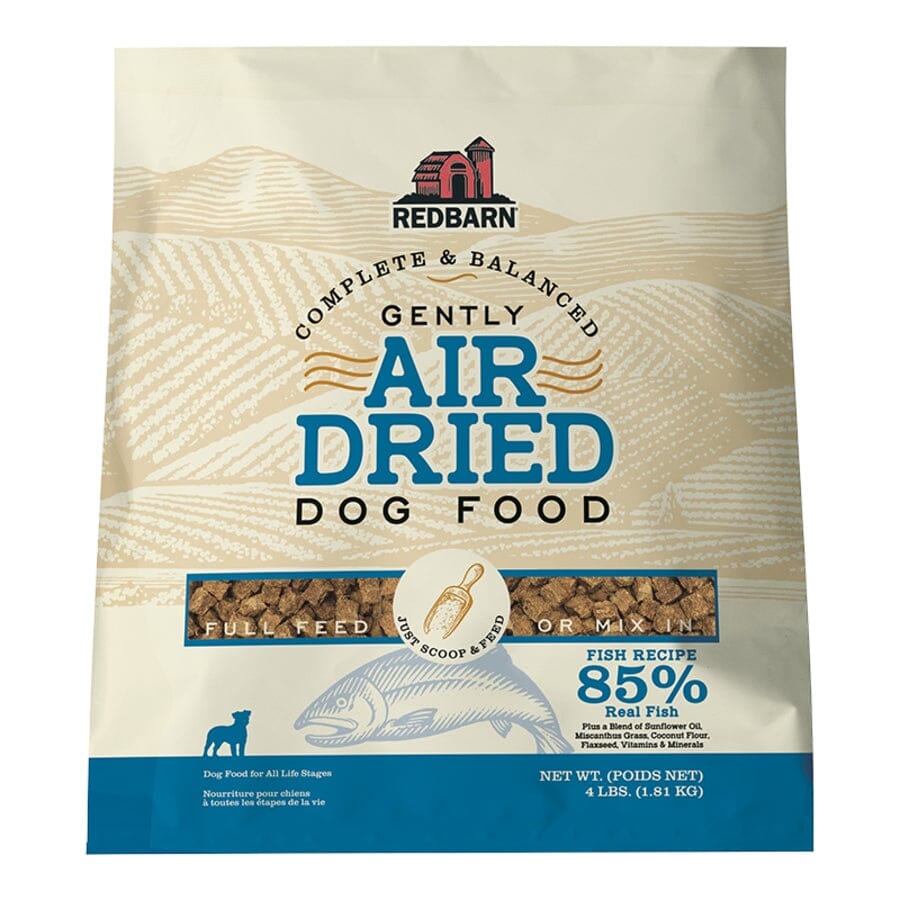 Red Barn Grain-Free Fish Recipe Gently Air-Dried Dog Food or Topper