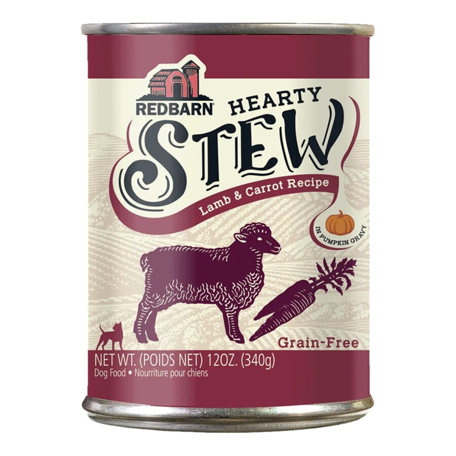 Red Barn Grain-Free Lamb and Carrot Hearty Stew Canned Dog Food - 12 Oz - Case of 12