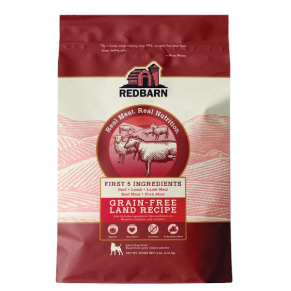 Red Barn Grain-Free Land Dry Dog Food - 4 lbs
