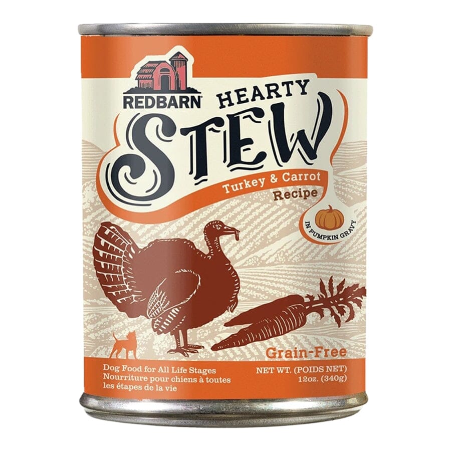 Red Barn Grain-Free Turkey and Carrot Hearty Stew Canned Dog Food - 12 Oz - Case of 12