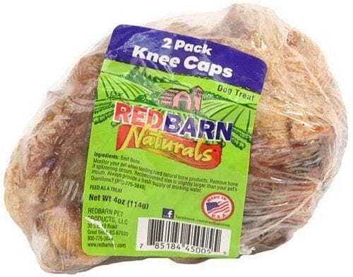 Red Barn Knee Caps Natural Dog Chews - 2 Pack - Case of 40