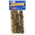 Red Barn Premium Rawhide-Free Slow-Roasted Beef Braided Bully Sticks Natural Dog Chews 7 Inch - 3 Pack