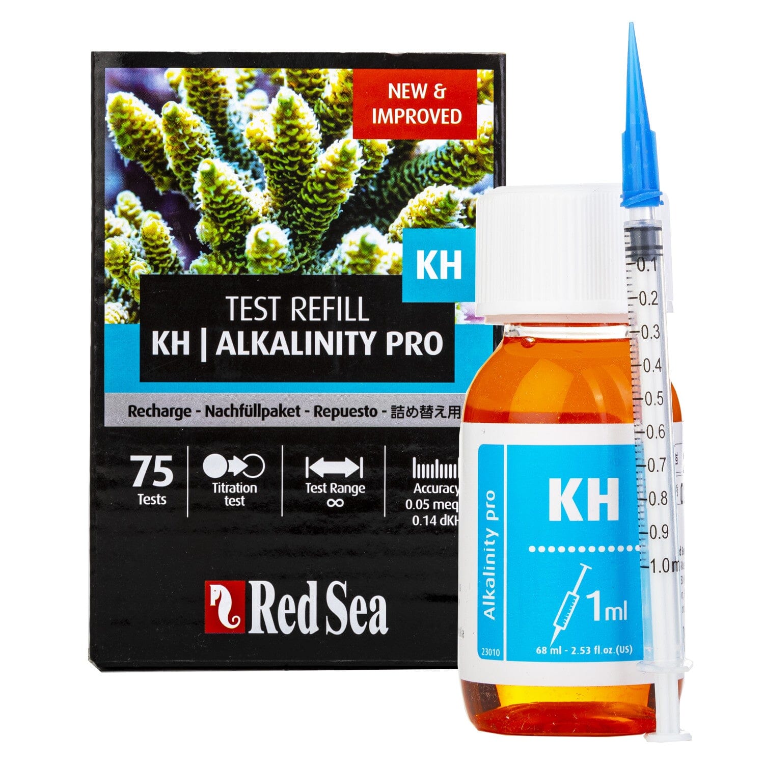 Red Sea KH/Alkalinity Pro Test Refill - 75 Tests