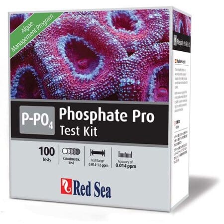 Red Sea Phosphate Pro Saltwater Reef Aquarium Test Kit - 100 Tests Default Title