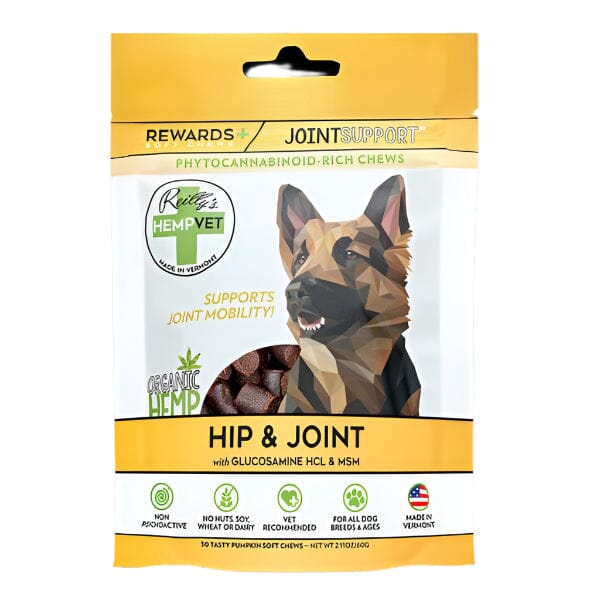 Reilly's Hempvet HempJoint Rewards Soft Chew Dog Supplements- 30 Count  