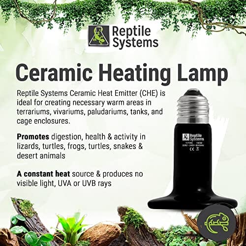 Reptile Systems Ceramic Reptile Heating Lamp - 100 Watt