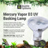 Reptile Systems Mercury Vapor D3 UV Reptile Basking Lamp - 100 Watt  