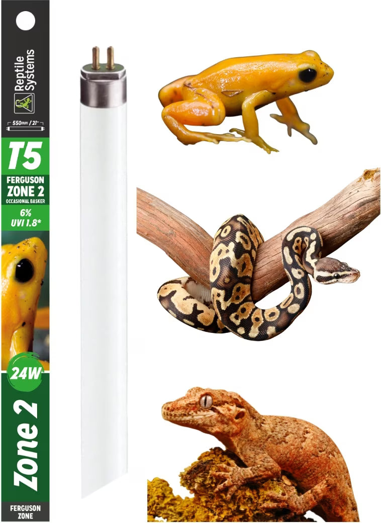 Reptile Systems T5 UVB Ferguson Zone 2 6% UVI Reptile Lamp