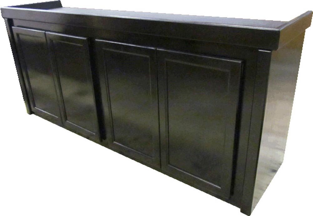 R&J Enterprises Birch Series Cabinet Aquarium Stand - Black - L:72