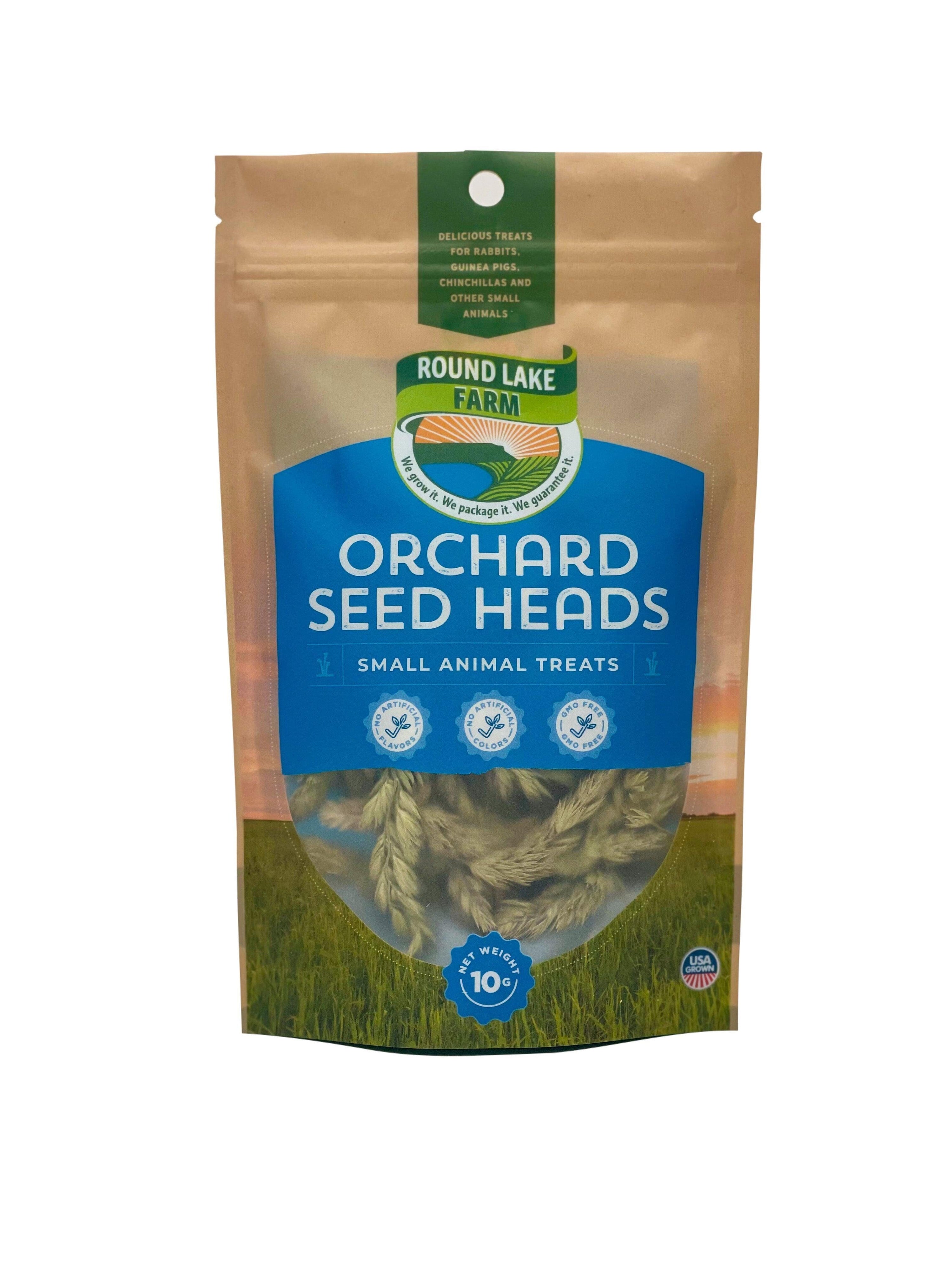 Round Lake Farms Orchard Seed Heads Small Animal Treats  