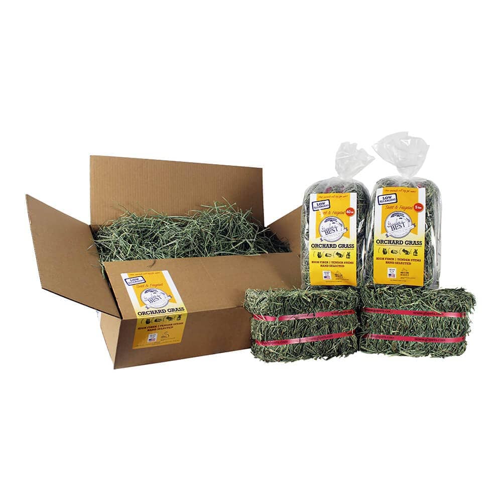 Round Lake Farms Premium Orchard Grass Hay for Small Animals  