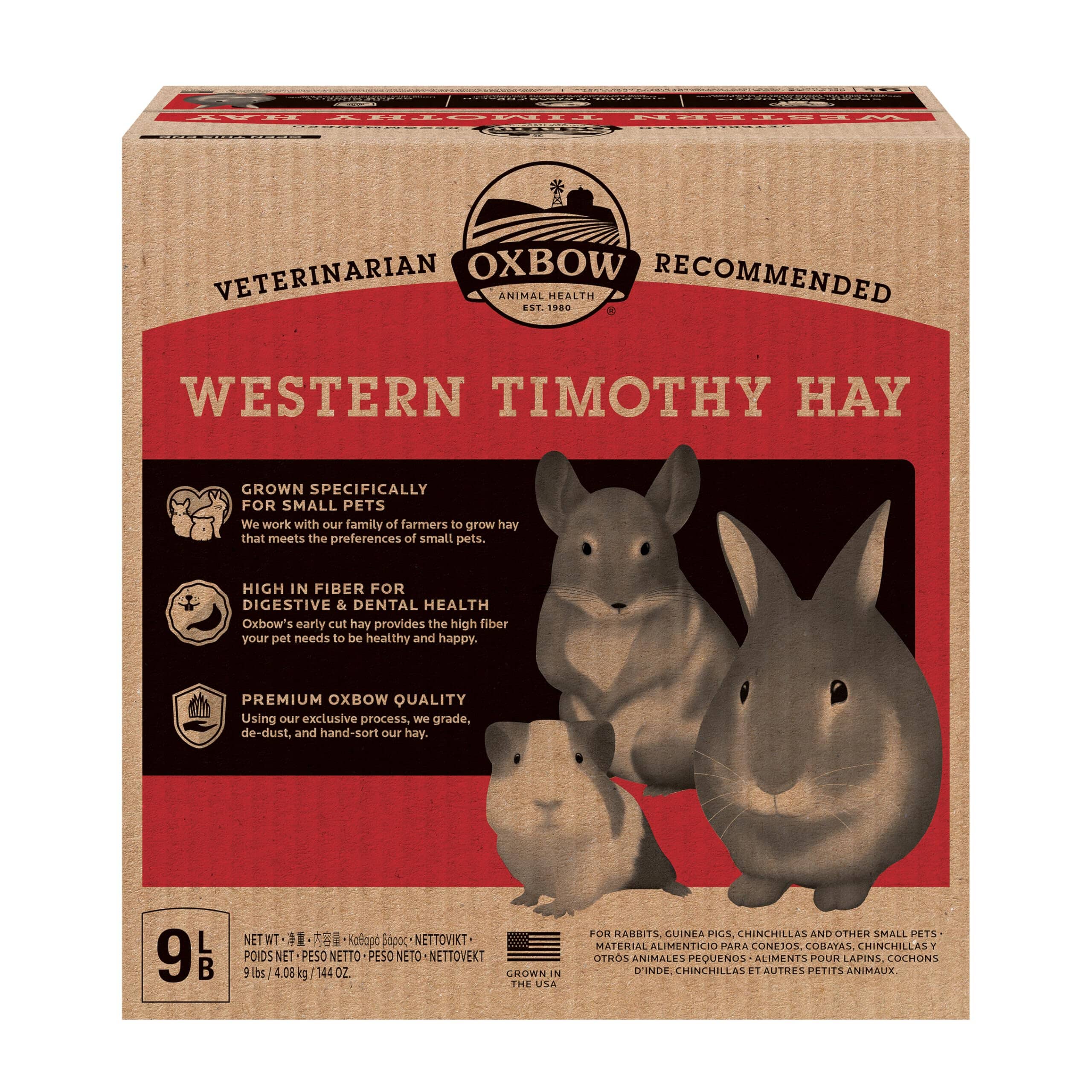 Round Lake Farms Premium Timothy Hay for Small Animals  