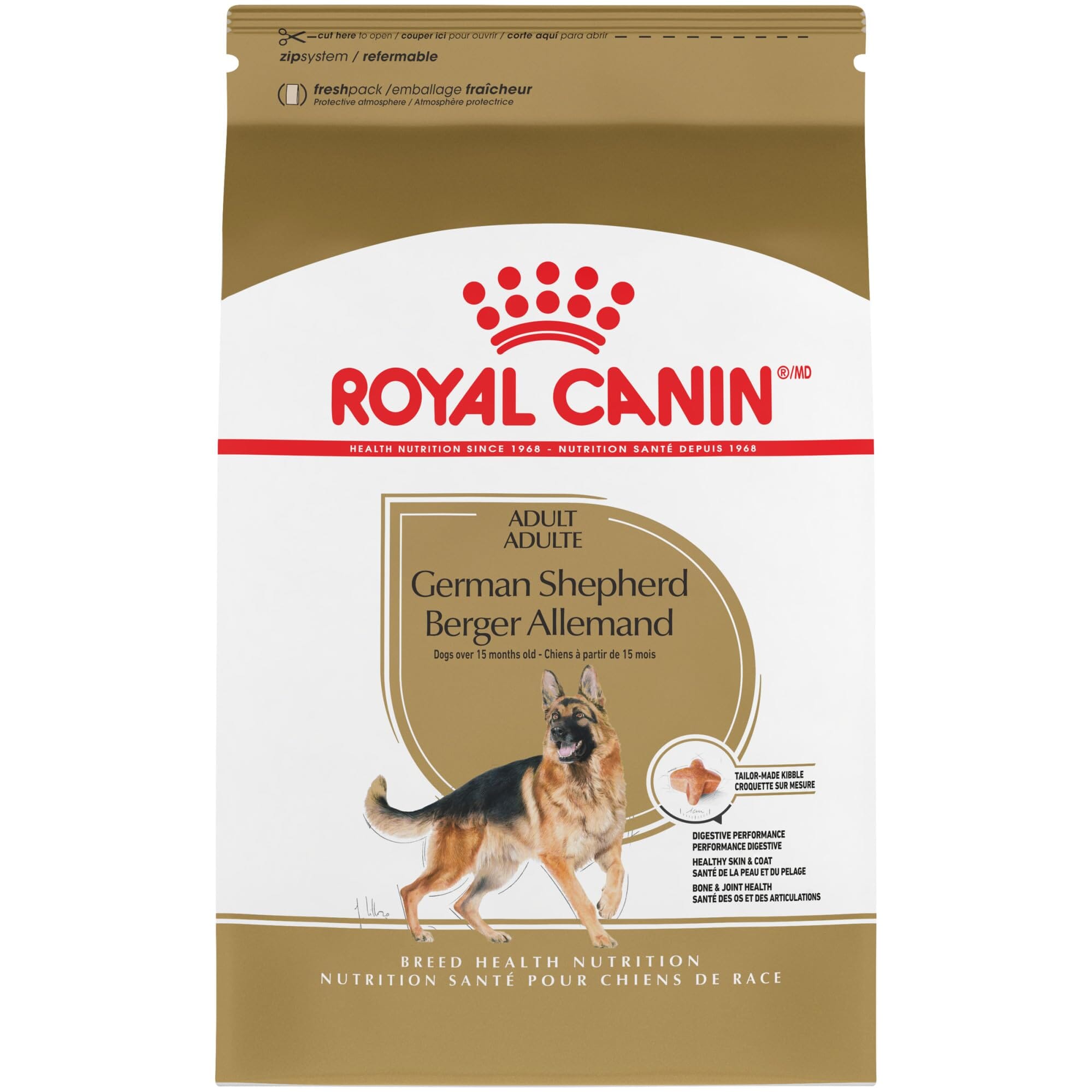 Gsd Formula Rho Royal Canin Breed Health Nutrition German Shepherd Formula Adult Dry D ...