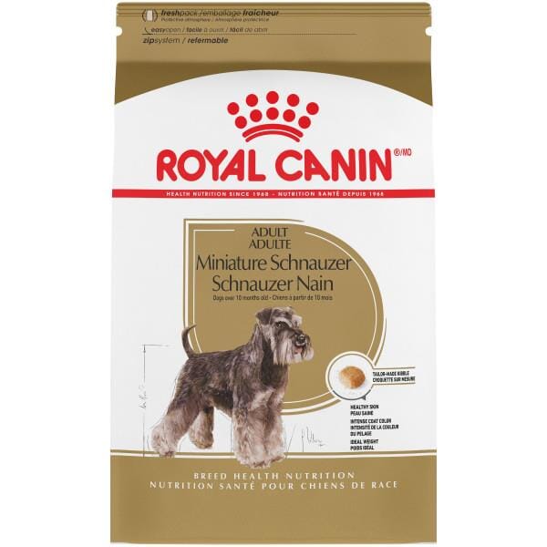 Royal Canin Breed Health Nutrition Miniature Schnauzer Adult Dry Dog Food  