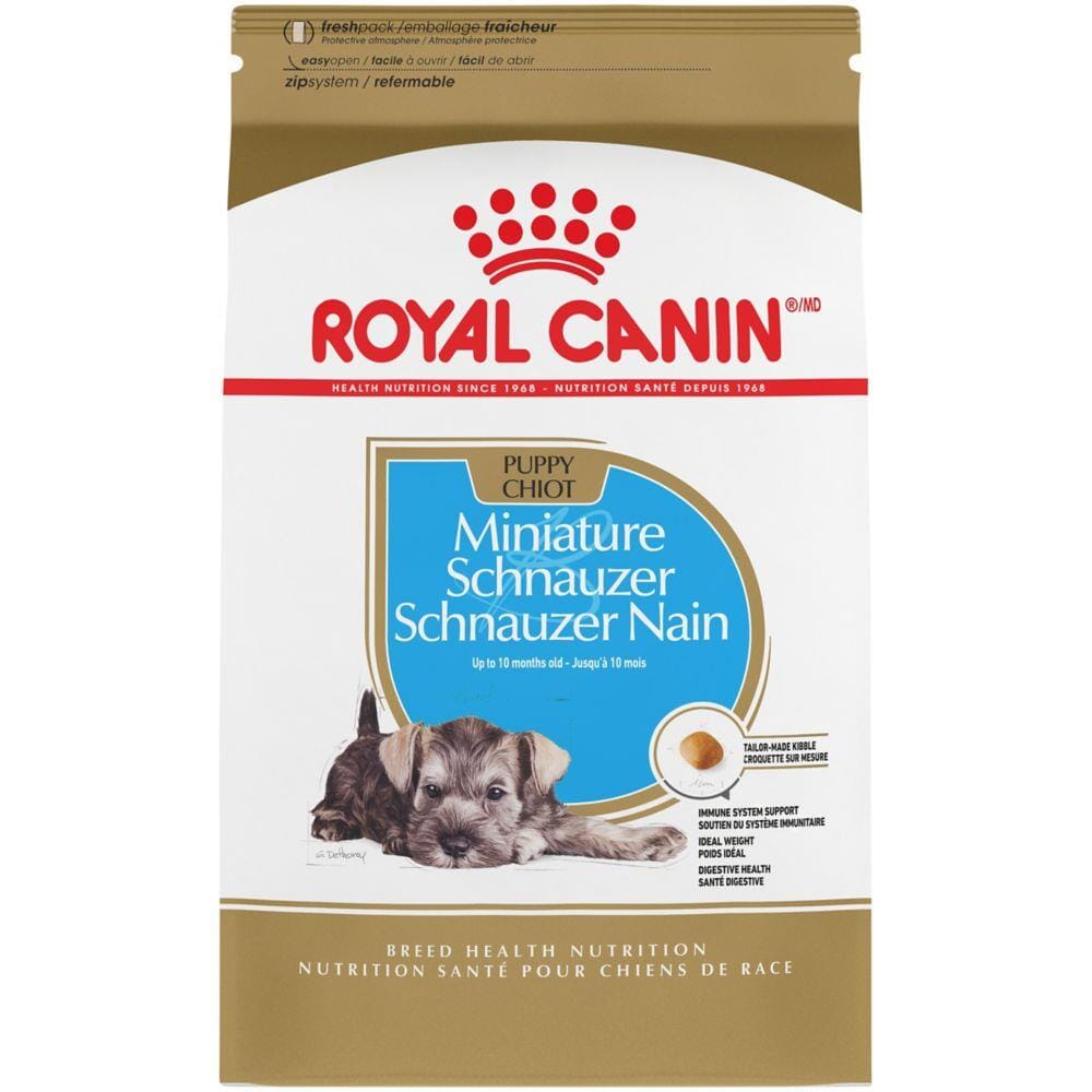 Royal Canin Breed Health Nutrition Miniature Schnauzer Puppy Dry Dog Food  