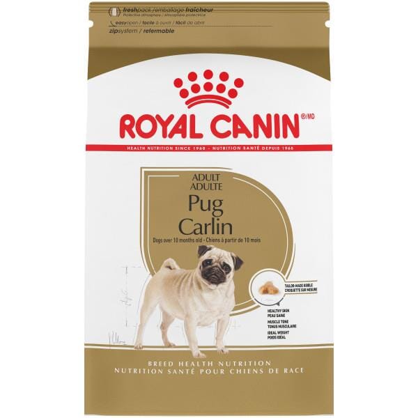 Royal Canin Breed Health Nutrition Pug Adult Dry Dog Food  