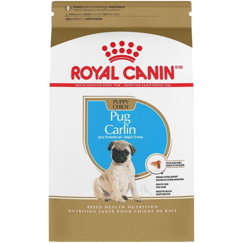 Royal Canin Breed Health Nutrition Pug Puppy Dry Dog Food  