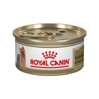 Royal Canin Breed Health Nutrition Yorkshire Terrier Loaf in Sauce Adult Canned Dog Food - 3 Oz - Case of 24 Default Title