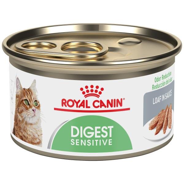 Royal Canin Feline Health Nutrition Digest Sensitive Loaf in Sauce Canned Cat Food  