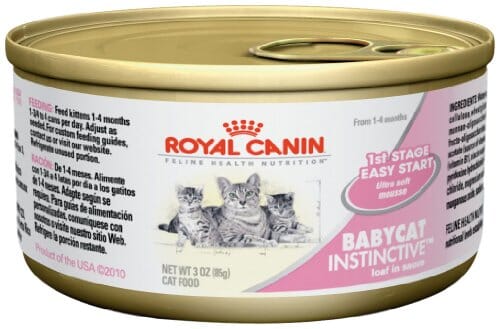 Royal Canin Feline Health Nutrition Mother and Baby Cat Ultra-Soft Mousse in Sauce Canned Cat Food - 3 Oz - Case of 24 Default Title