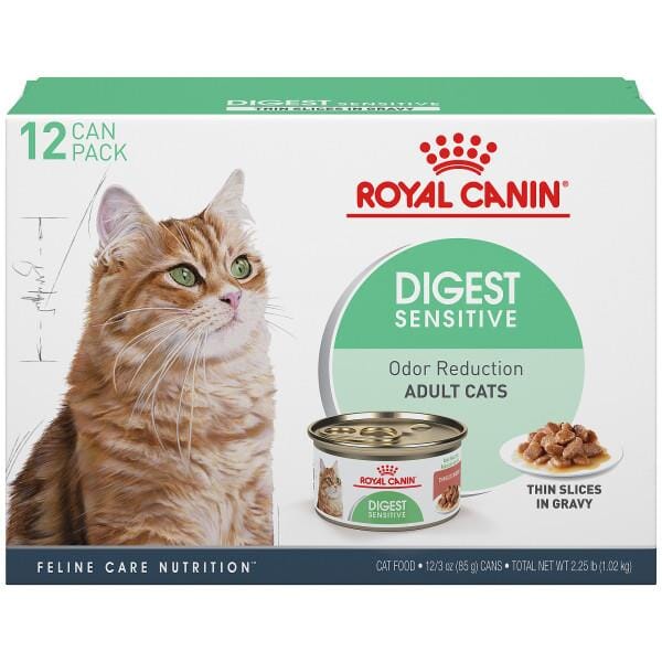 Royal Canin Sensitive Digestion Canned Cat Food - 3 Oz - 12 Pack - Case of 4 Default Title