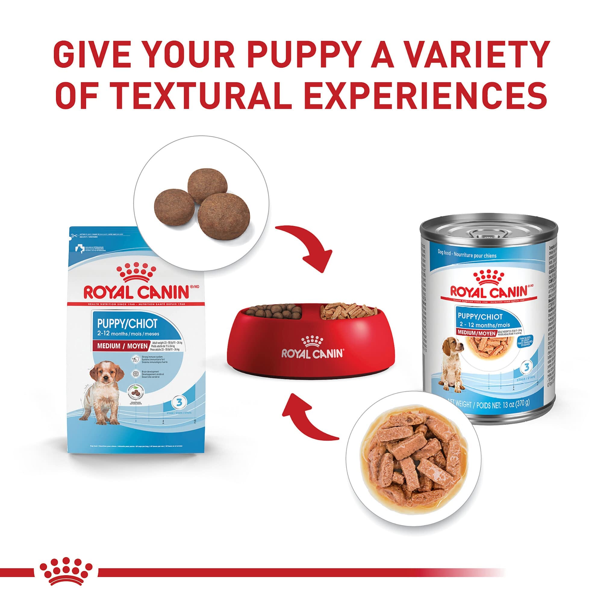 Royal Canin  Size Health Nutrition Medium Puppy Dry Dog Food  