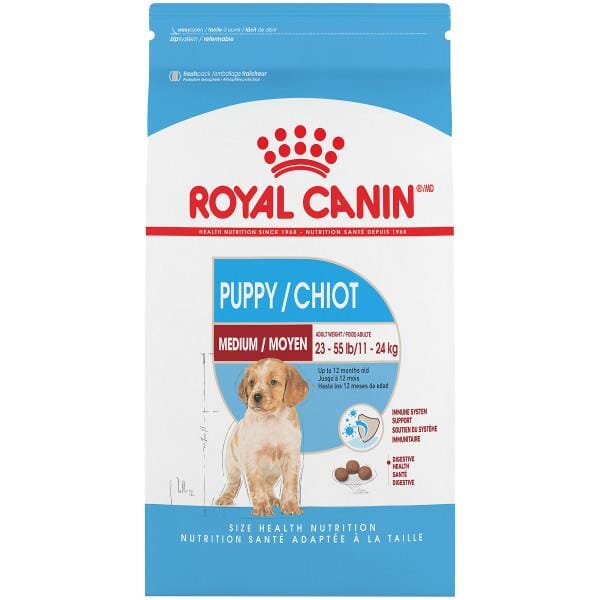 Royal Canin  Size Health Nutrition Medium Puppy Dry Dog Food  