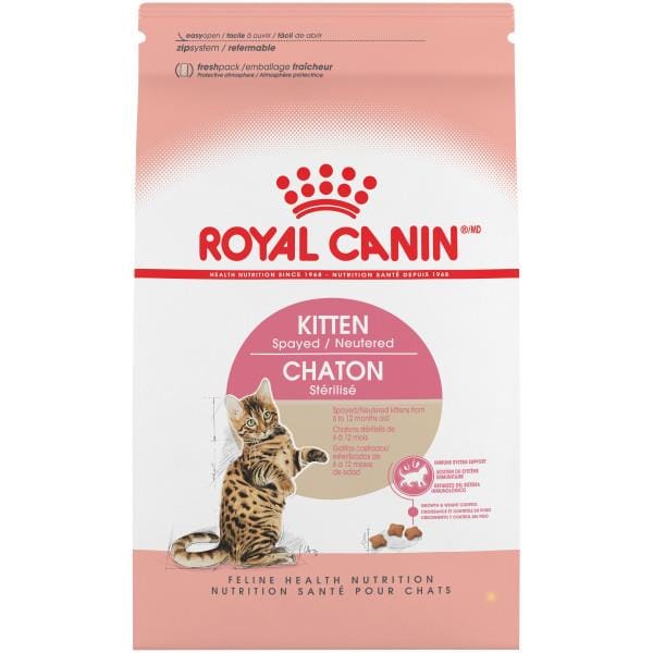 Royal Canin Spayed or Neutered Dry Kitten Food  