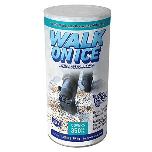 Safe Paw Traction Magic Natural Ice and Snow Melt Crystals for Sidewalks and Driveways - Can - 1.75 Lbs - Case of 12 Default Title