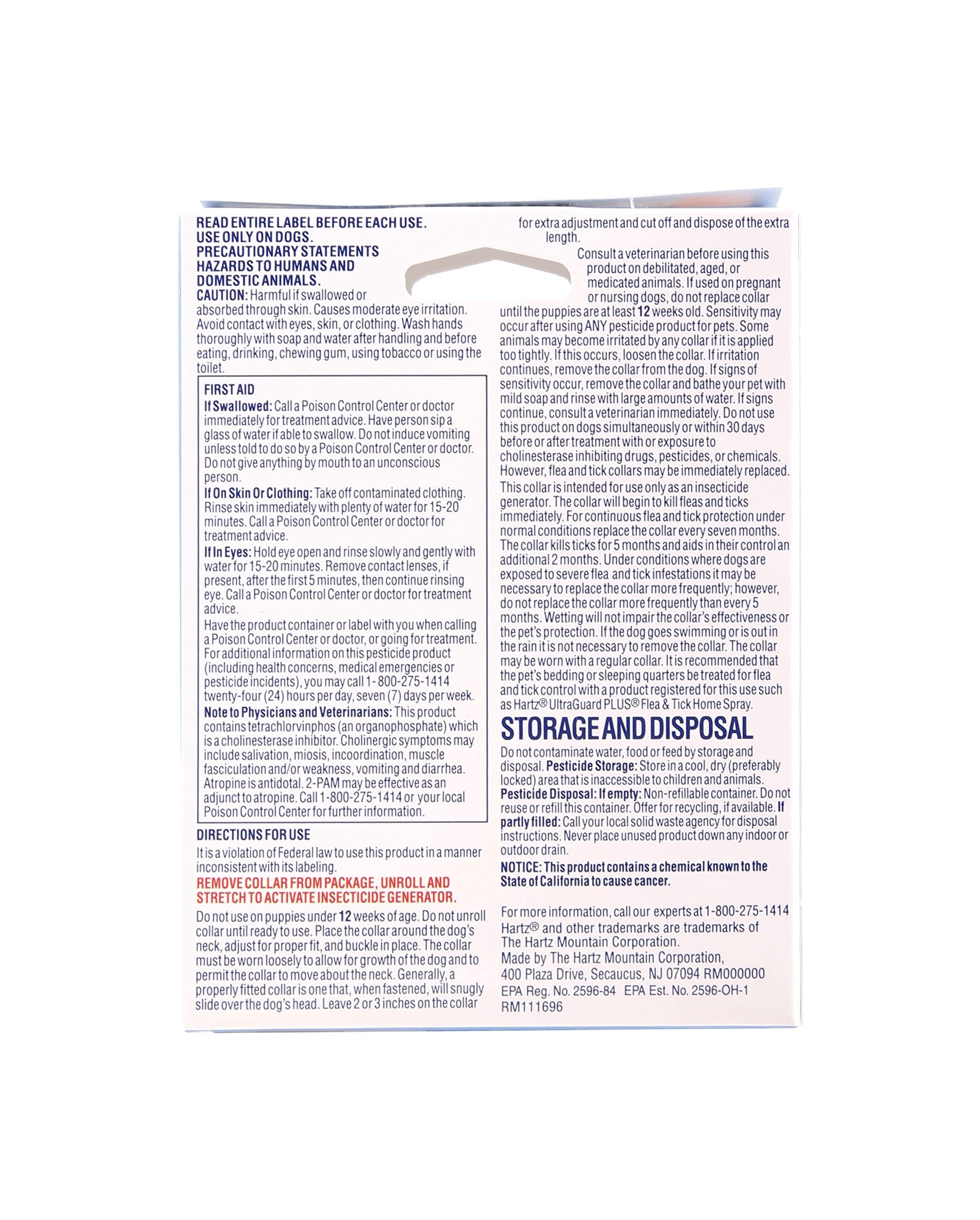 Sergeant's Dual-Action Flea and Tick Collar II for Small Dogs and Puppies - Up to 15