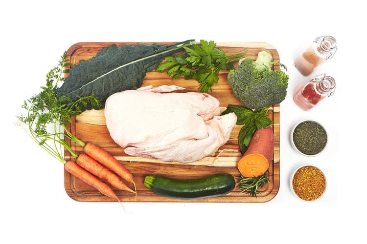 Small Batch Dog Frozen Patties Turkey - 18 lbs