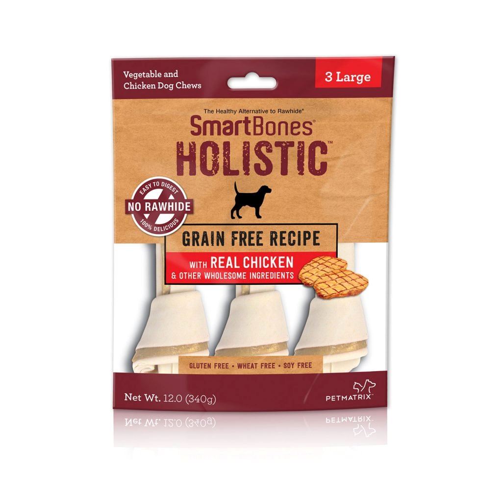 Smartbones Holistic Grain-Free Recipe Dog Dental and Hard Chews - Chicken - Large - 3 Pack