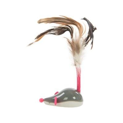 SmartyKat Instincts Runaway Rascal Remote-Controlled Electronic Battery Motion Interactive Cat Toy - Gray Default Title